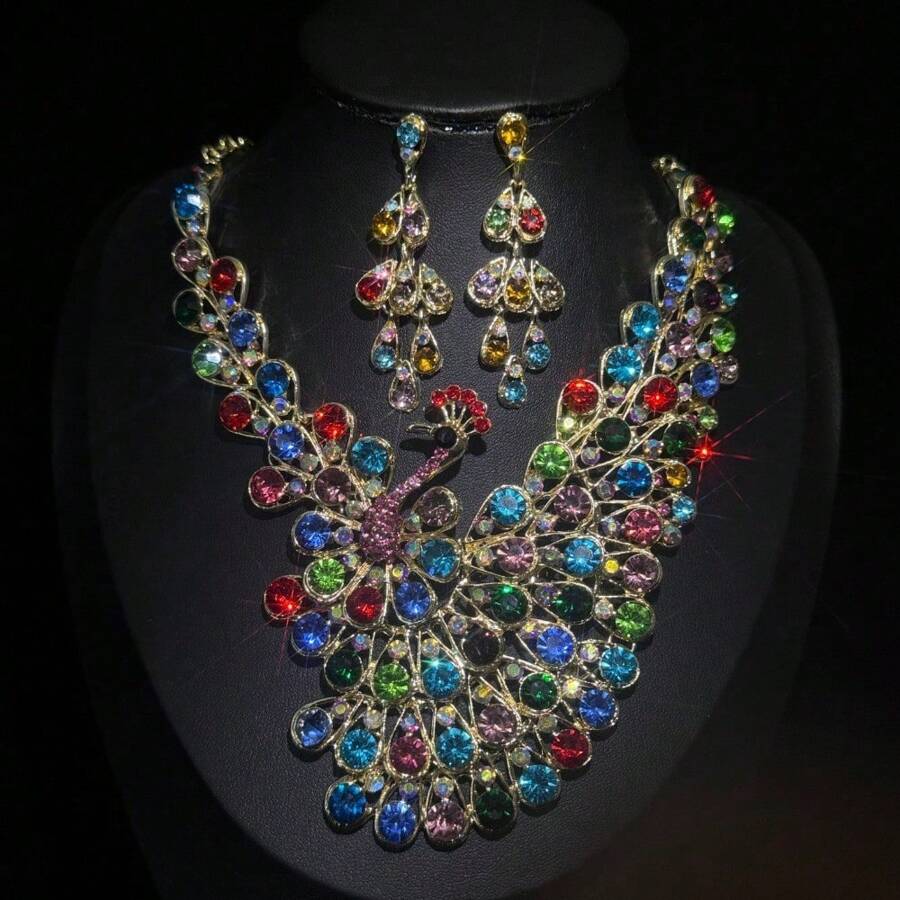 Heirloom Collection Peacock Necklace