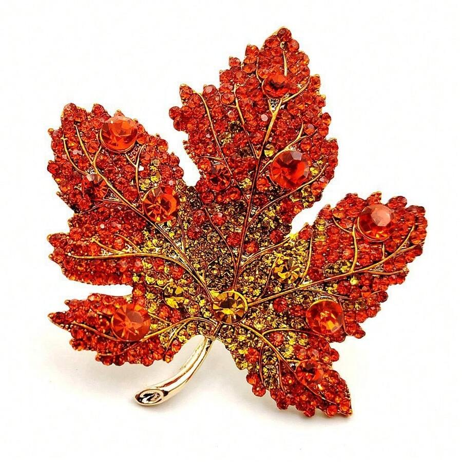 Maple Leaf Brooch