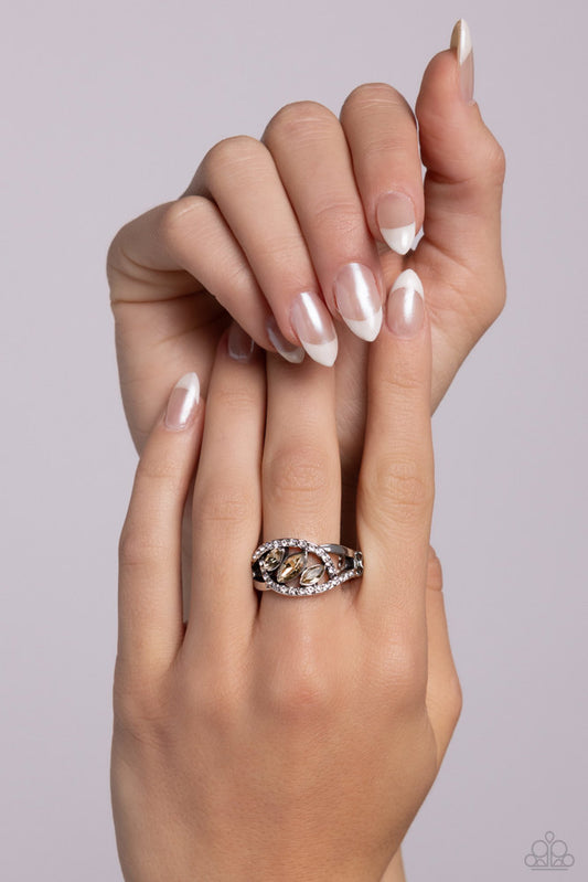 Stiletto Sparkle - Brown