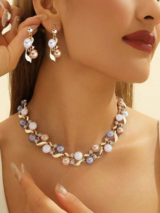 Pearl Necklace - Colored