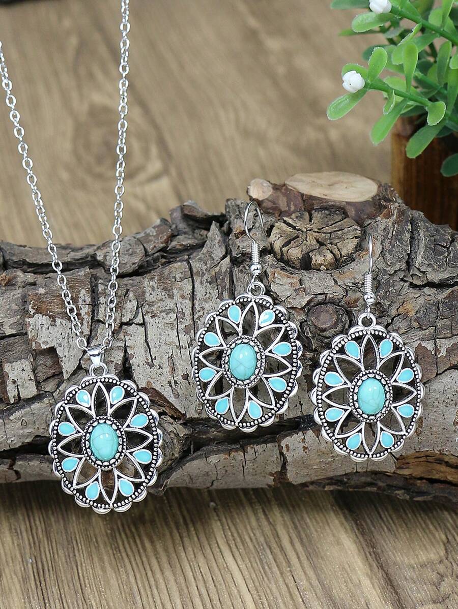 Medium Turquoise Set