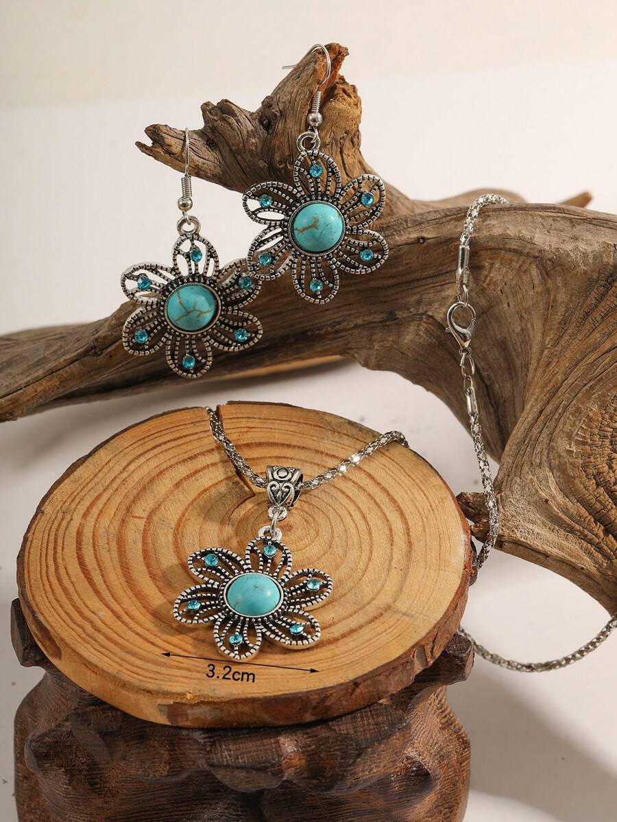 Large Turquoise Set