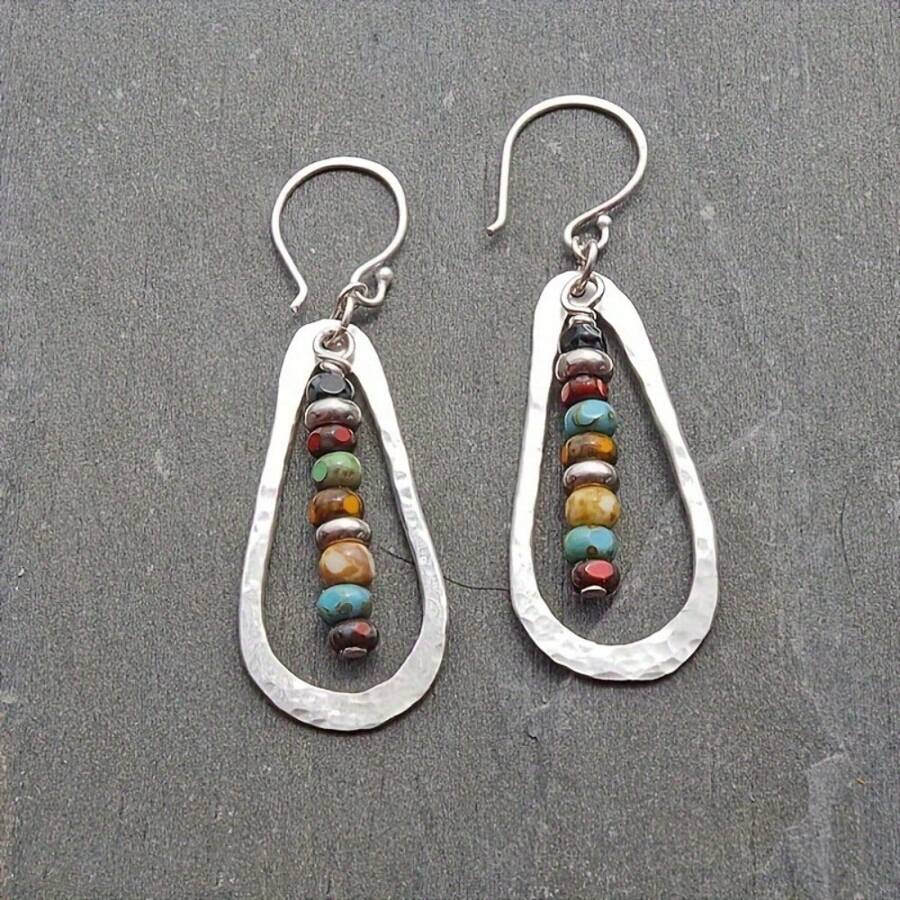 Colorful Bead Earrings