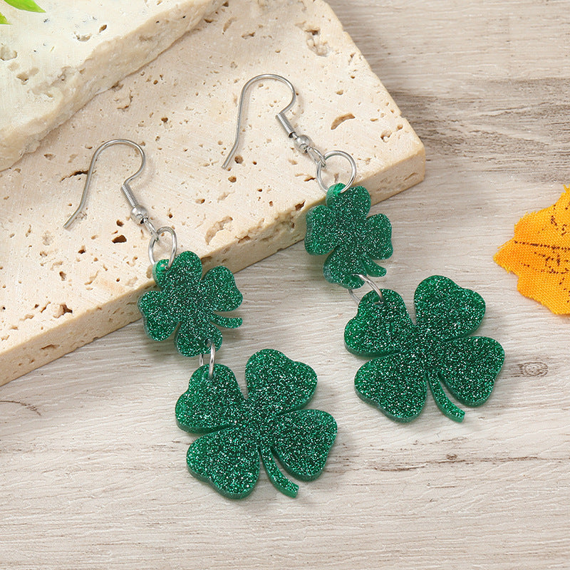 Four-leaf Clover Earrings