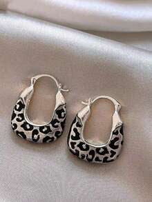 Leopard Hoops