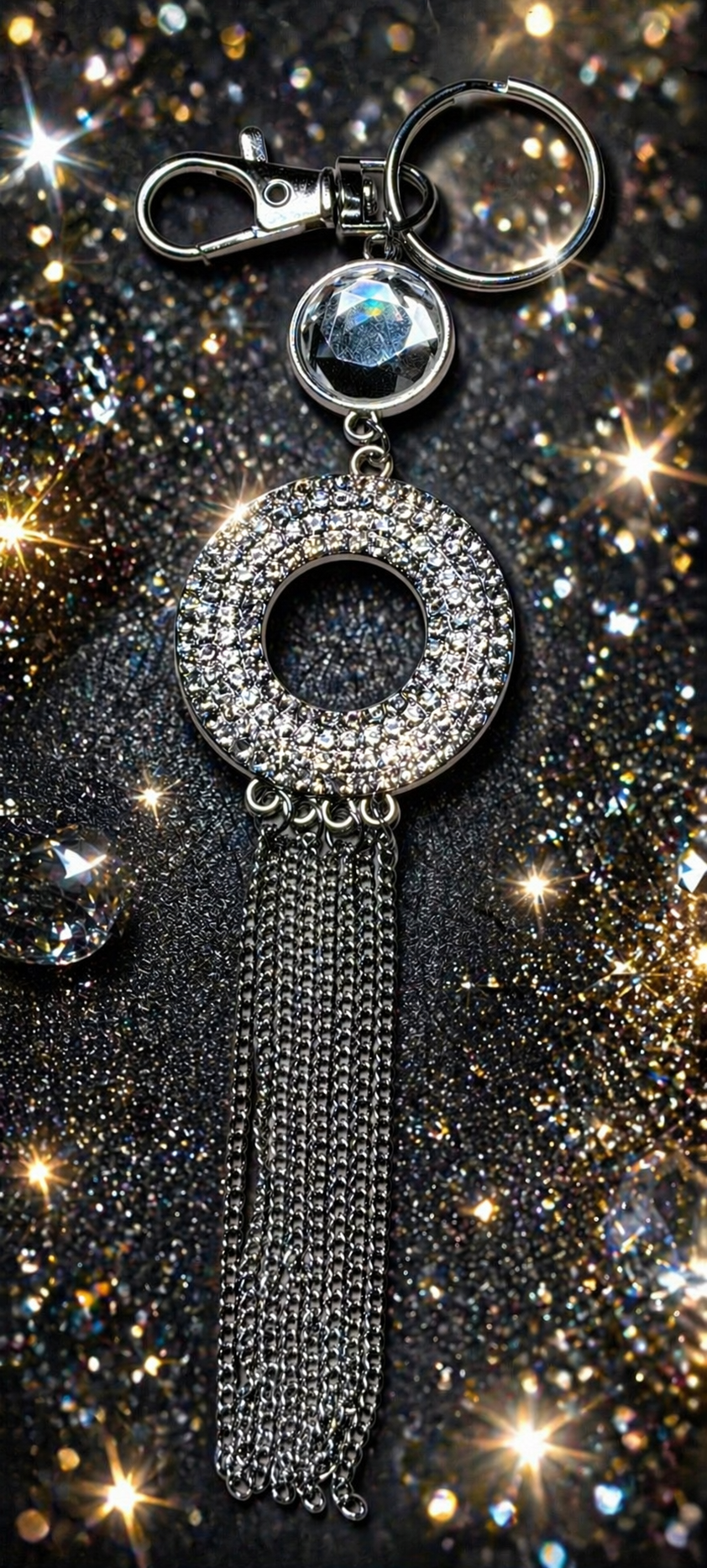 Bag Charm - Sassy as they come - White