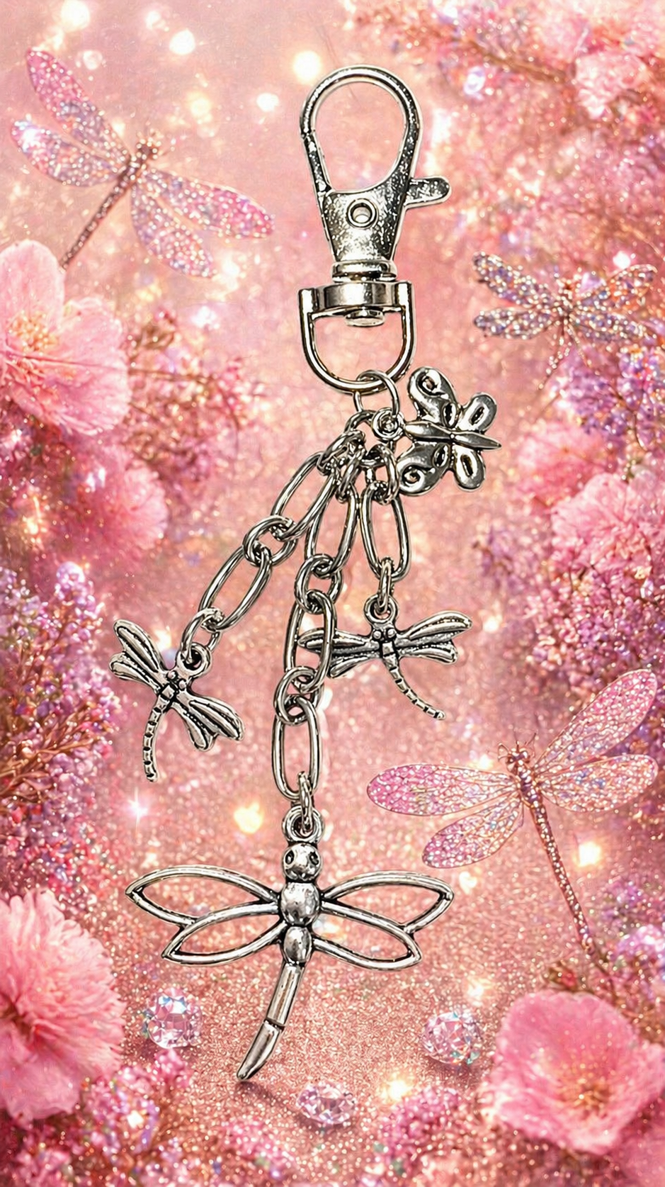 Bag Charm - Dragonfly