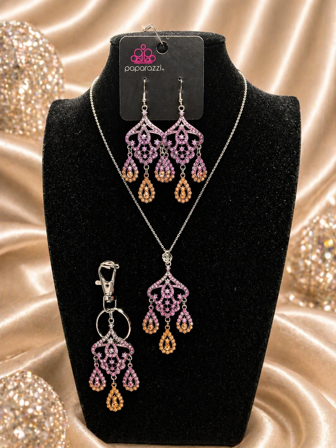 Custom Necklace - Chandelier Command - Multi