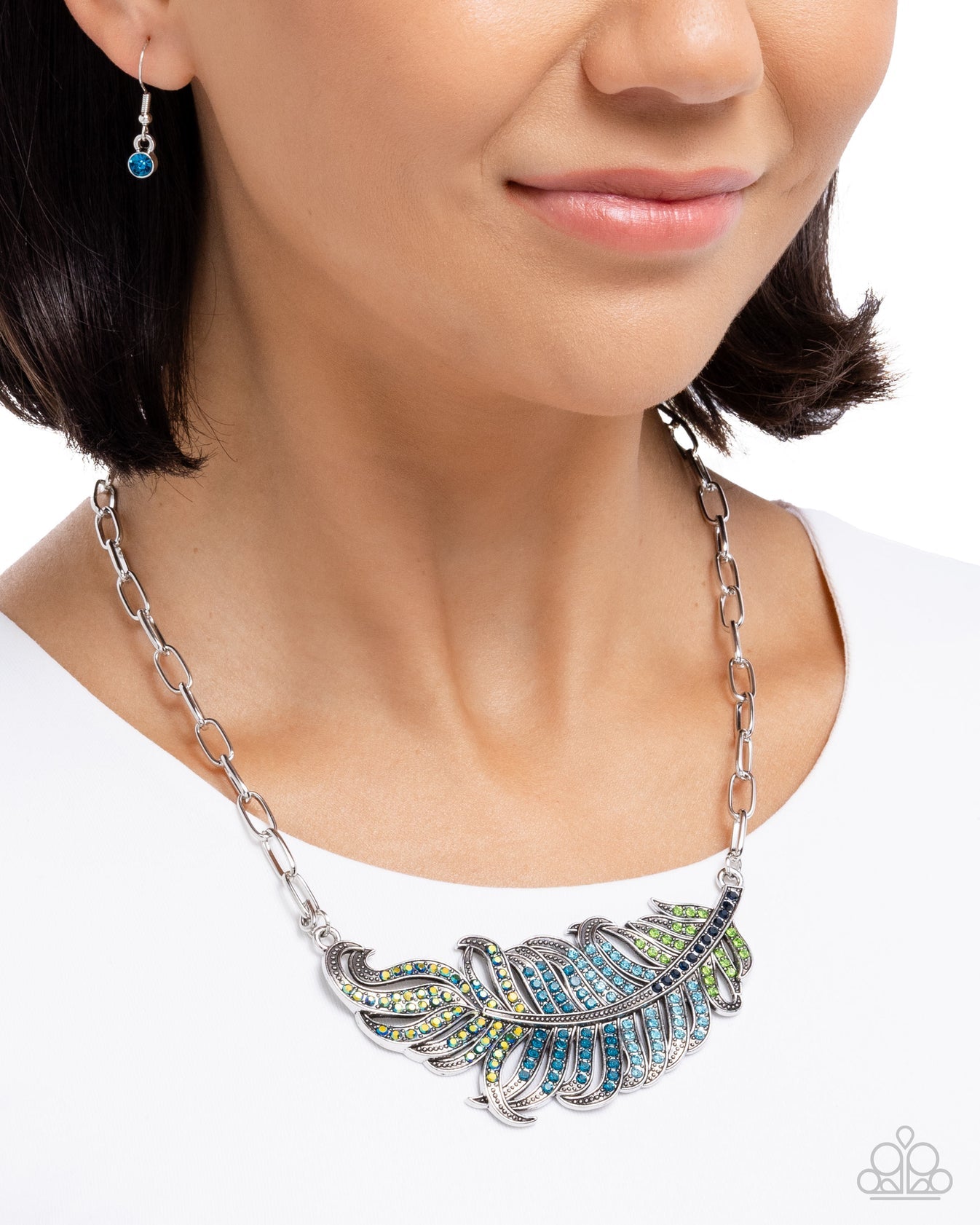 Fancy Feather - Blue