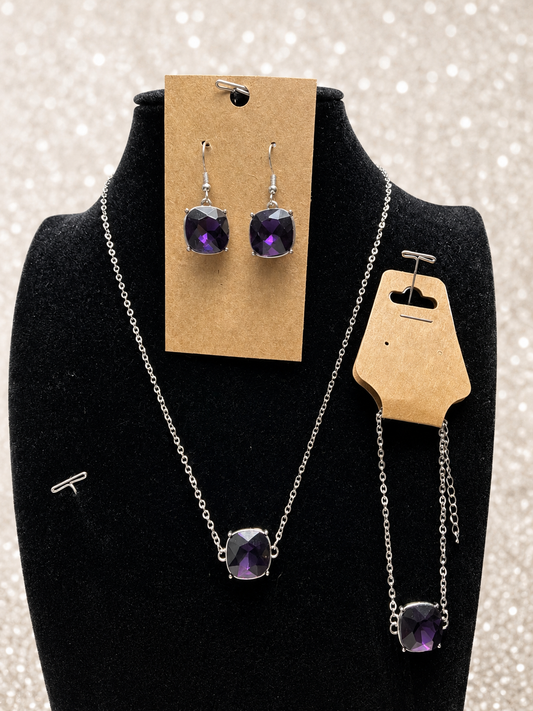 Custom Bracelet - GLOW Me The Money! - Purple