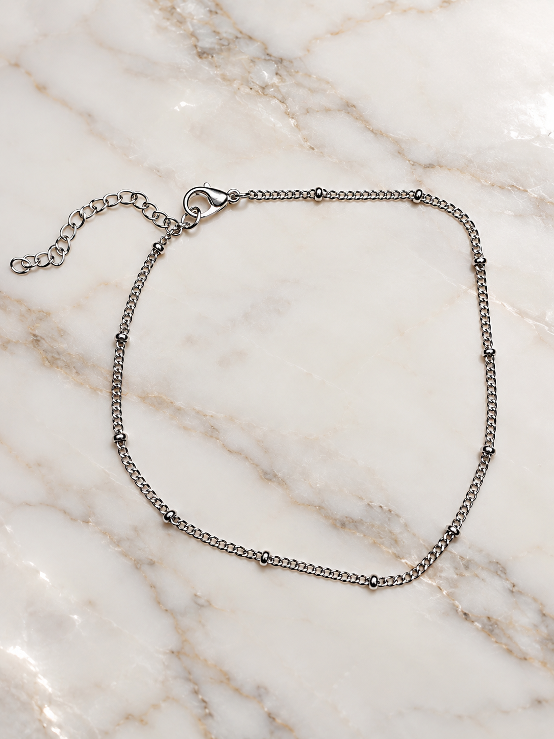 Custom Anklets - Silver