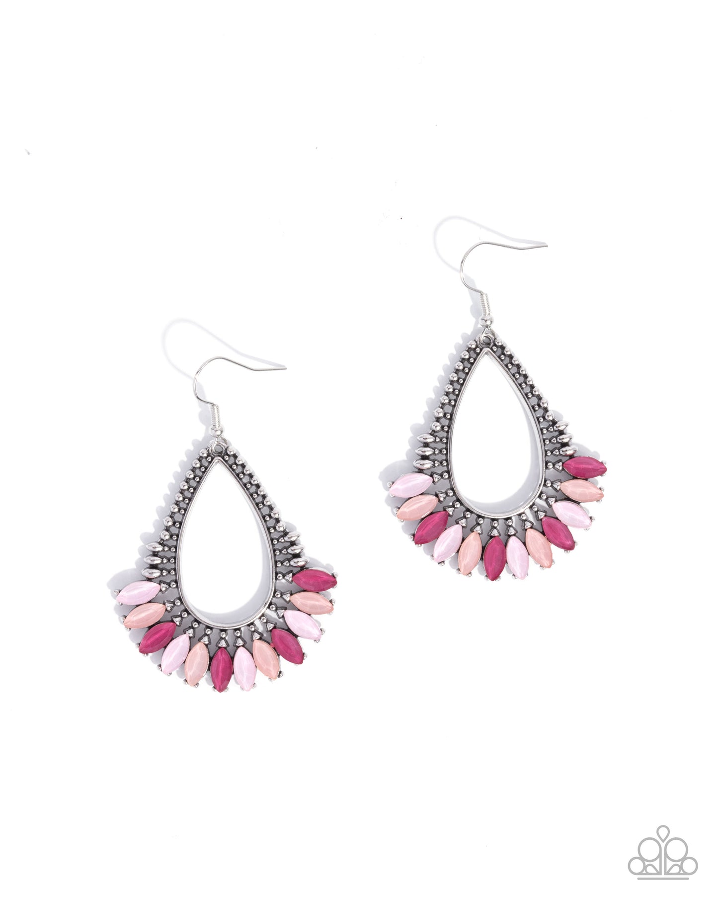 Pronged Pattern - Pink