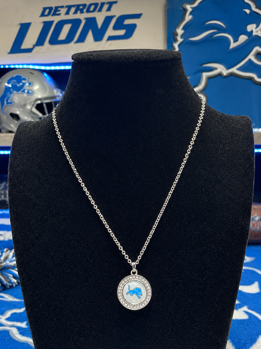 Custom Necklaces - Detroit Lions Pendant
