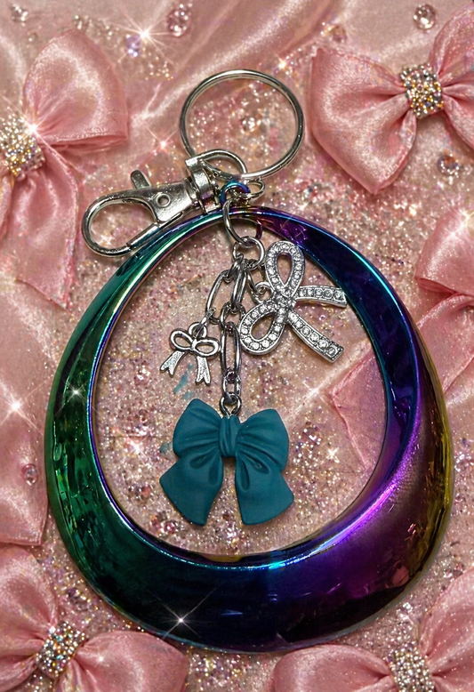 Bag Charm - Asymmetrical Action - Bows