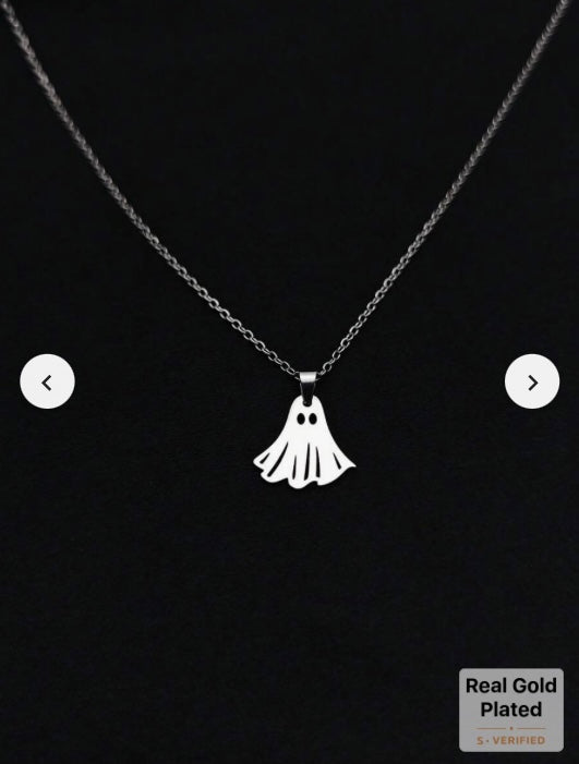 Small Ghost Necklace