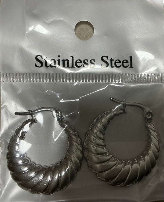 Stainless Steel Earrings Style 11