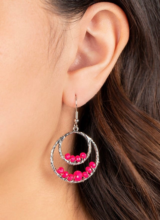 Bustling Beads - Pink