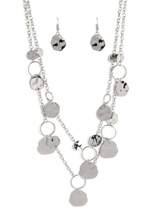 Hammered Horizons - Silver