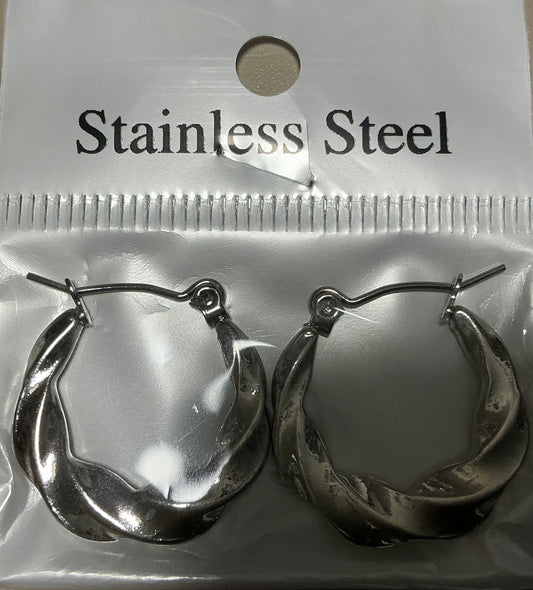 Stainless Steel Earrings Style 12