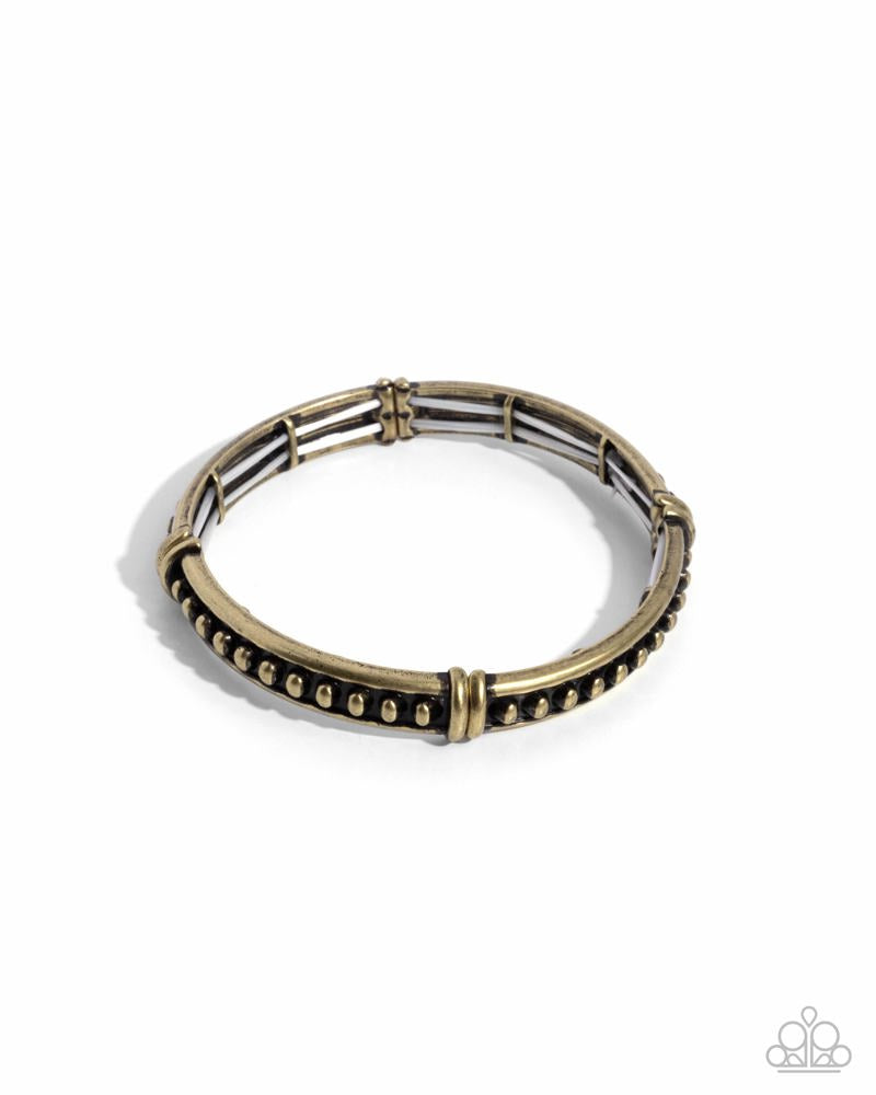 Studded Surprise - Brass