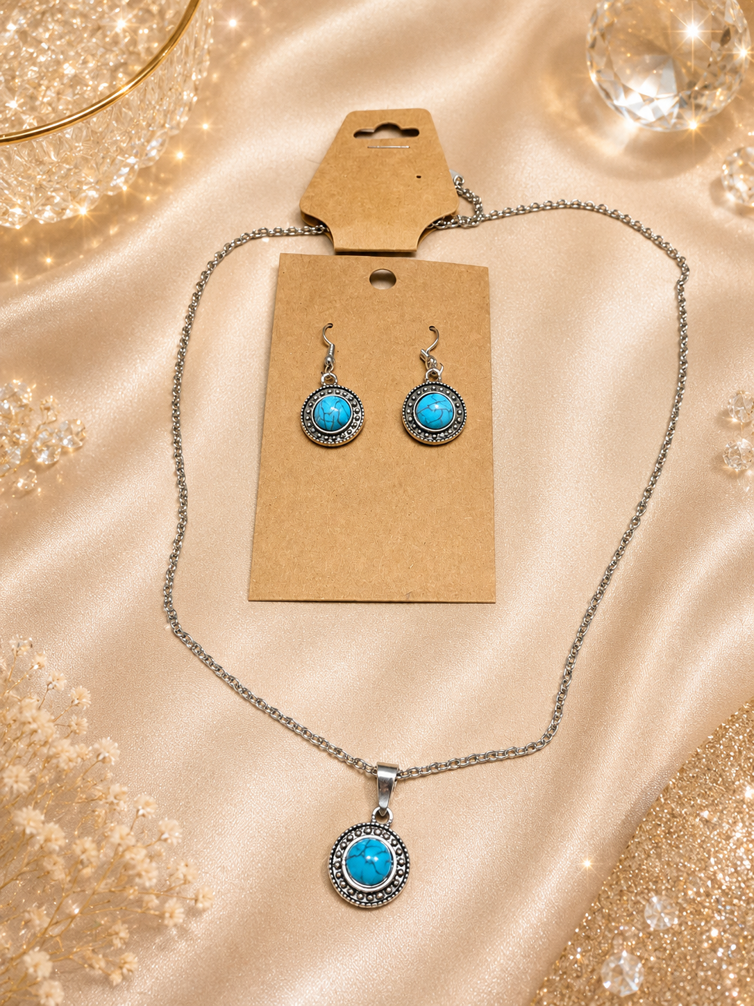 Custom Earrings - Turquoise Earrings #3