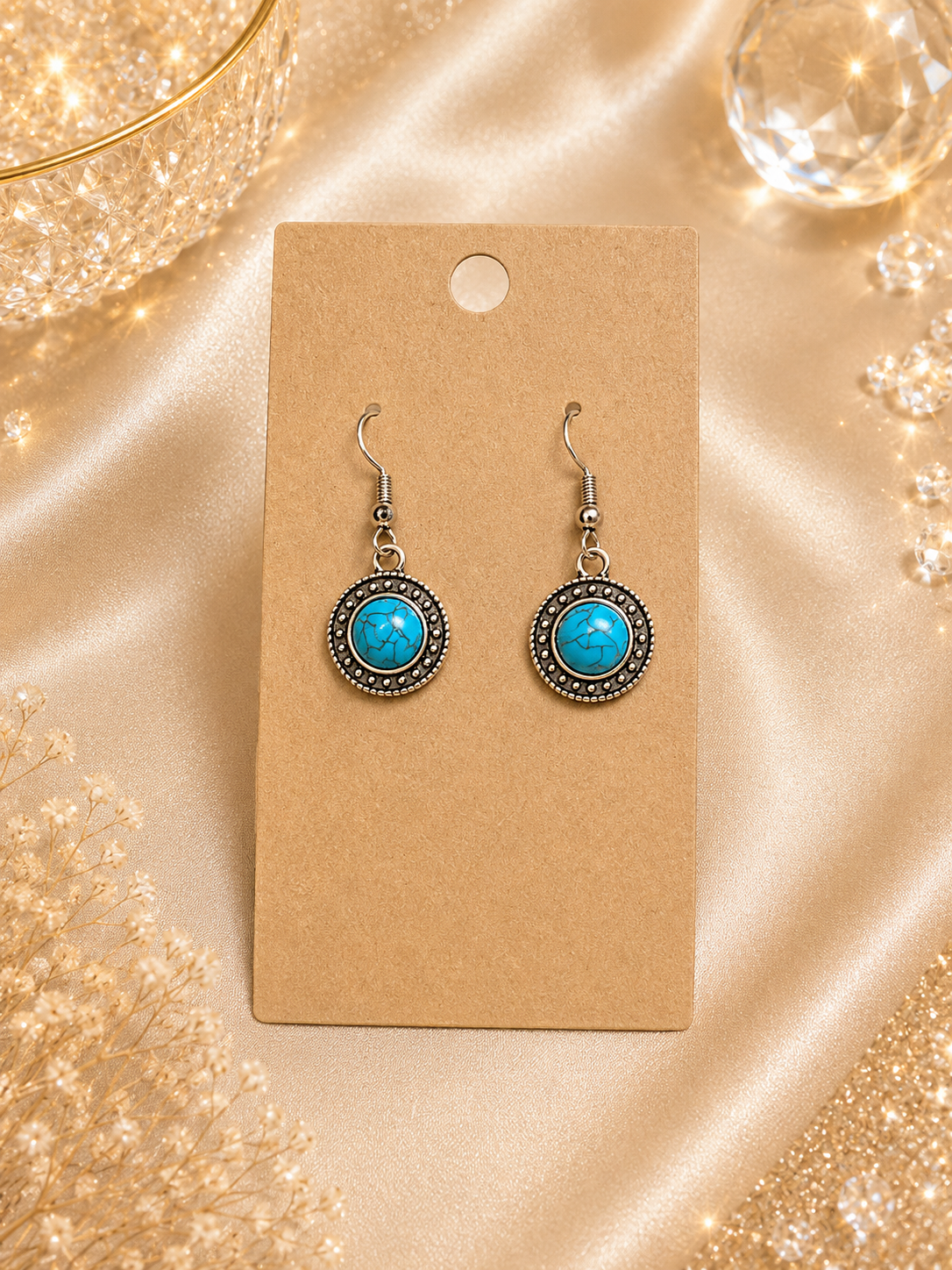 Custom Earrings - Turquoise Earrings #3
