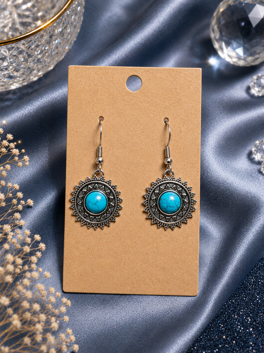 Custom Earrings - Turquoise Earrings #2