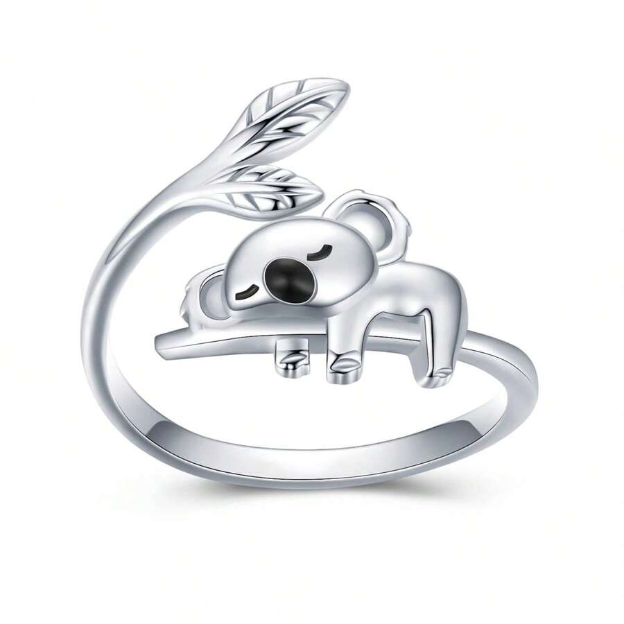 Koala Leaf Ring Adjustable