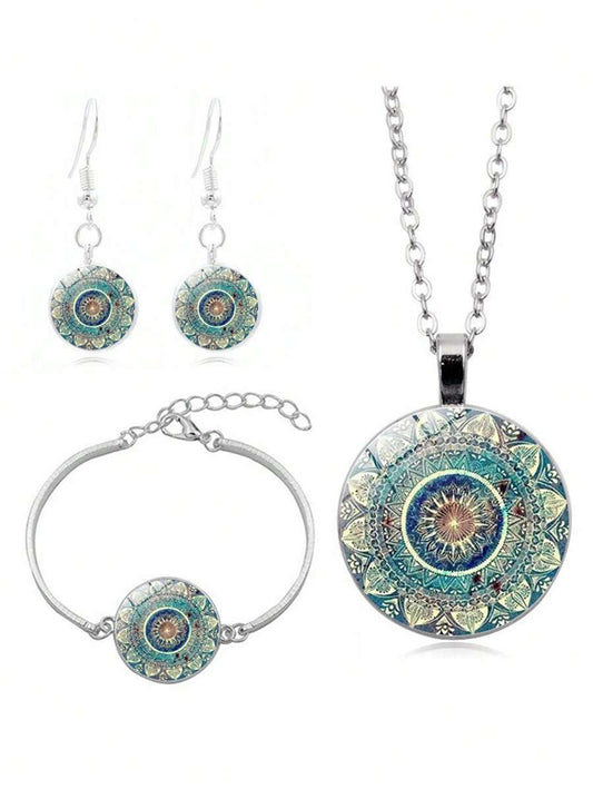 Green Mandala Set