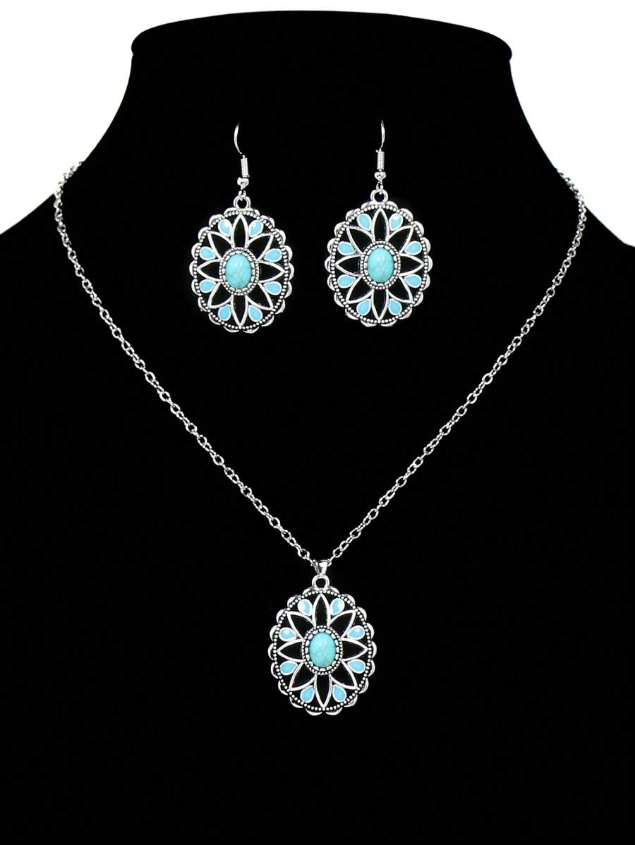 Medium Turquoise Set