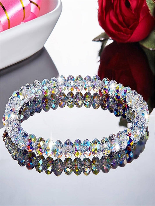 Crystal Beaded Bracelet