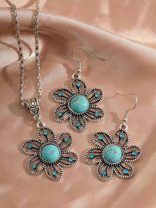 Large Turquoise Set
