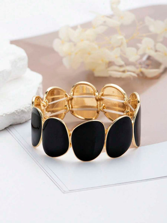 Minimalist Chic Bracelet - Black