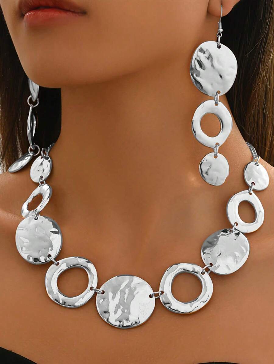 Geometric Set - Silver