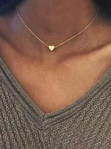 Heart Pendant - Gold
