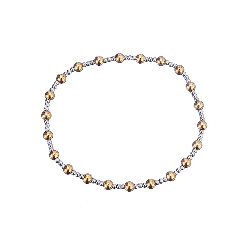 Basic Geometric Plating Bracelet - Multi