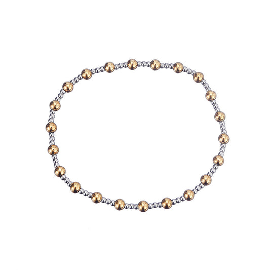 Basic Geometric Plating Bracelet - Multi