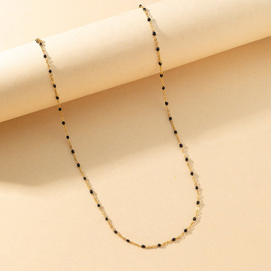 Chain Necklace - Black