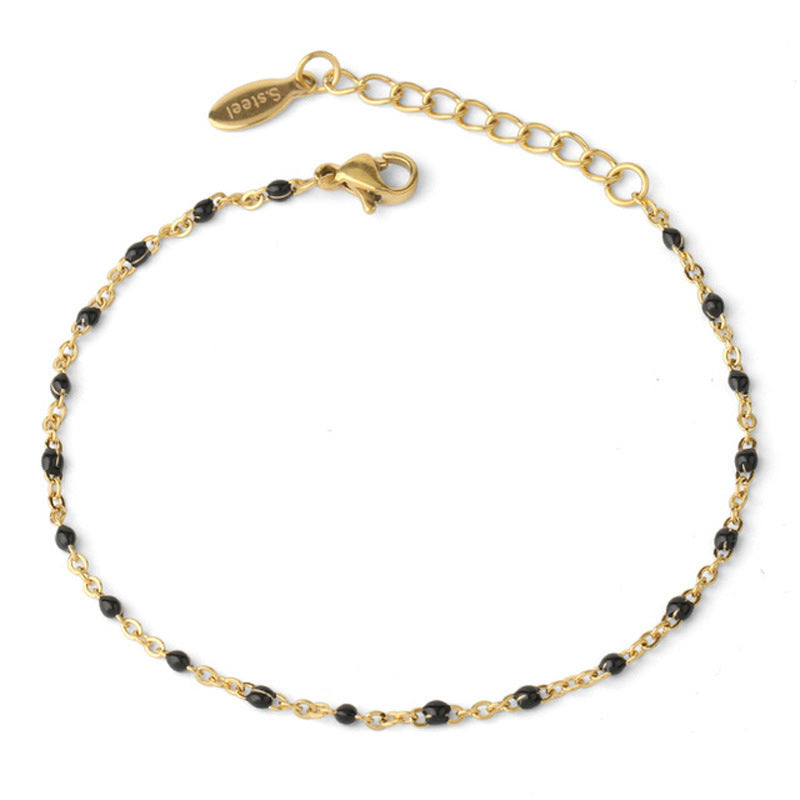 Bohemian Geometric Bracelet - Black