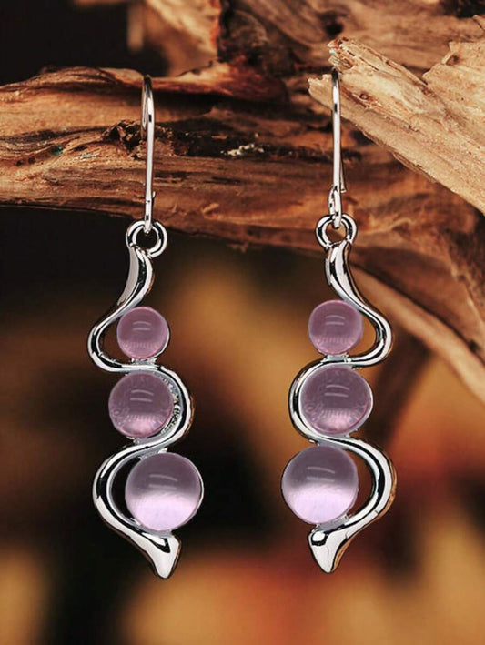 Cat’s Eye Earrings - Pink