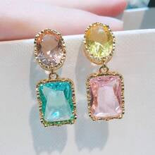 Crystal Earring - Multi