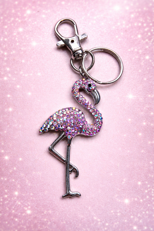 Bag Charm - Flamingo