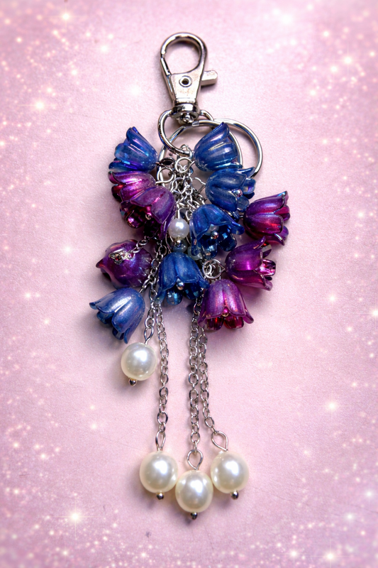 Bag Charm - Multi Snowbells