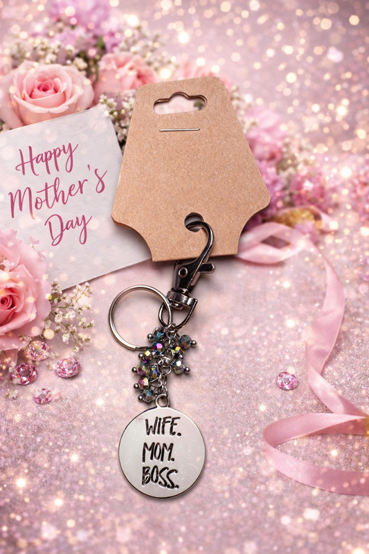 Bag Charm - Words To Live By - Multi