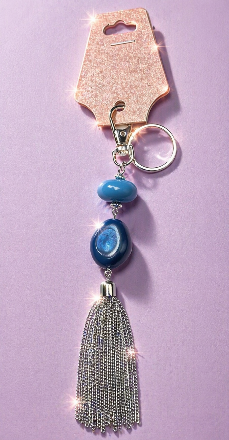Bag Charm - Heavenly Harmony - Blue