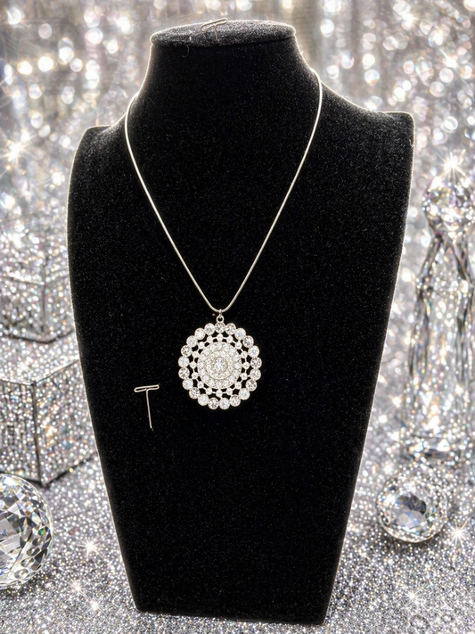 Custom Necklace - Wreathed Wonderland - White