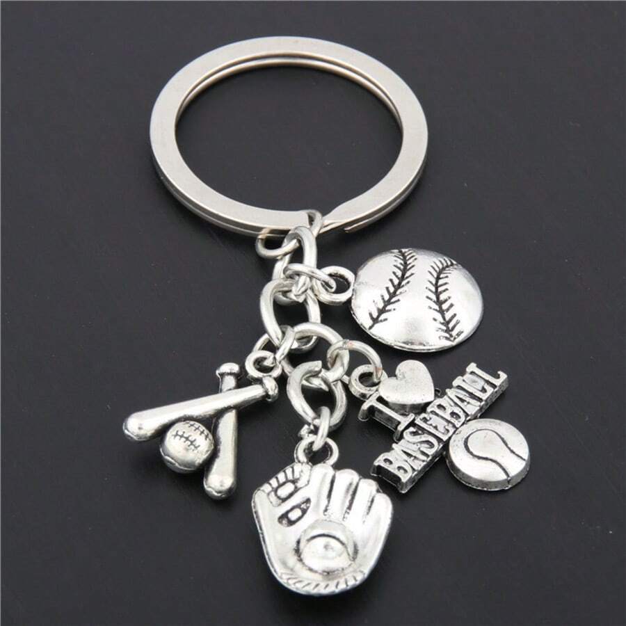Bag Charm - Baseball #1