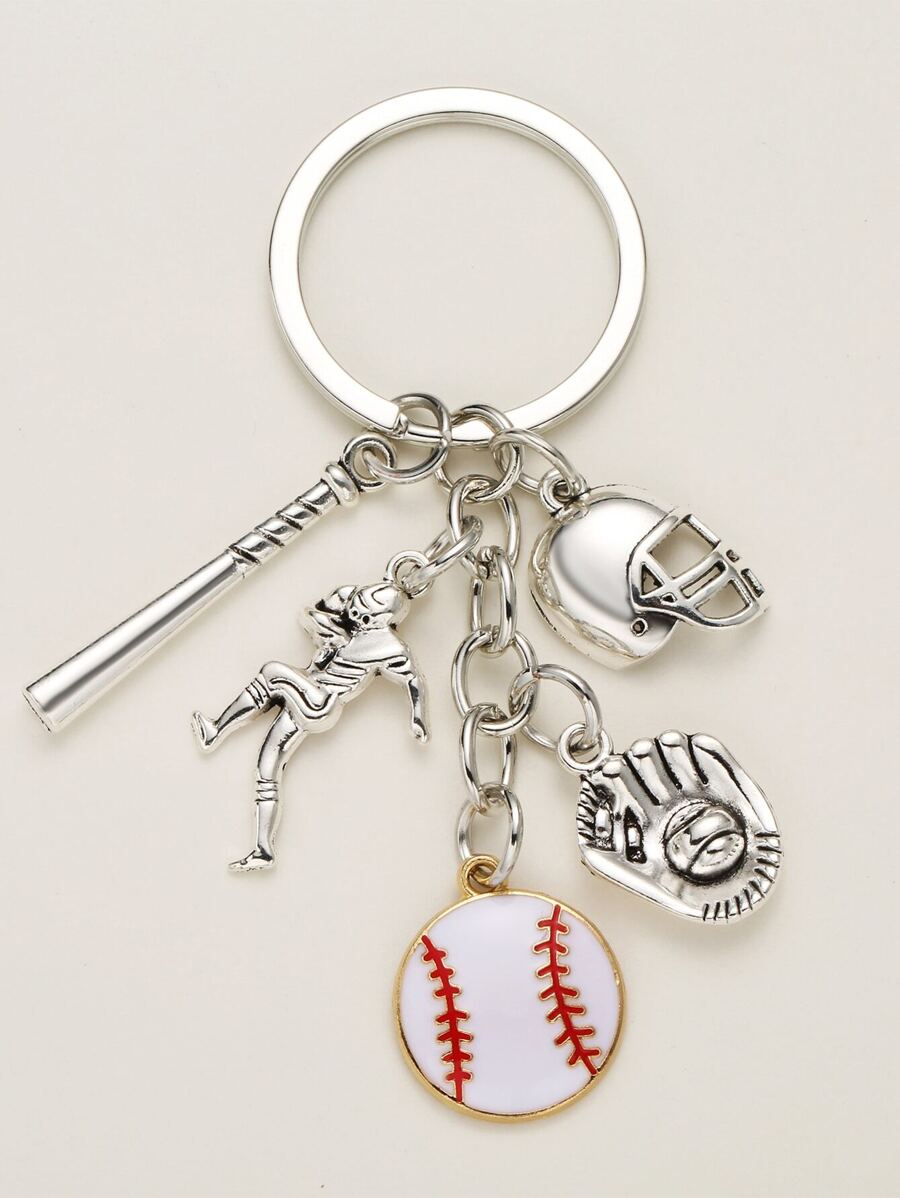 Bag Charm - Baseball #3