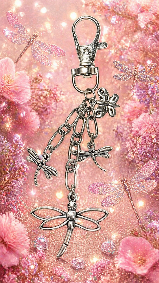Bag Charm - Dragonfly