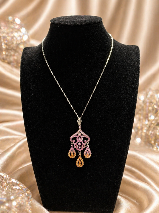 Custom Necklace - Chandelier Command - Multi